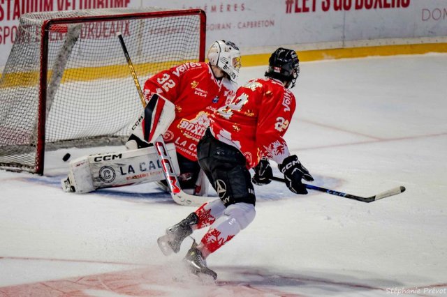 Photo hockey match Bordeaux - Rouen le 30/12/2024