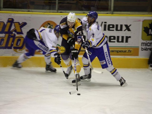 Photo hockey match Chamonix  - Villard-de-Lans le 31/10/2009