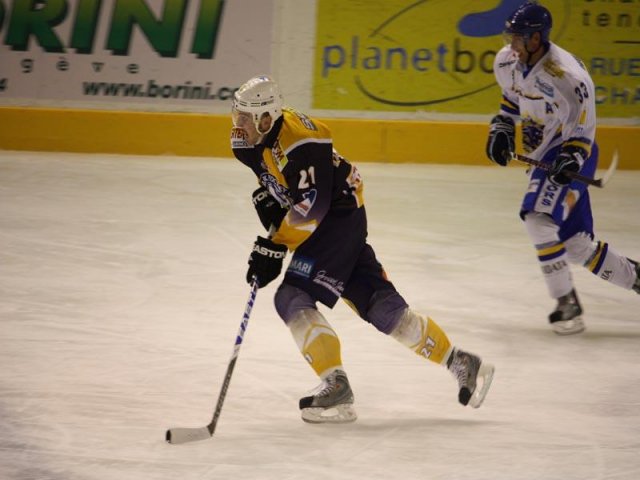 Photo hockey match Chamonix  - Villard-de-Lans le 31/10/2009