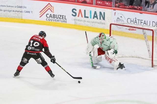 Photo hockey match Amiens  - Cergy-Pontoise le 30/12/2024