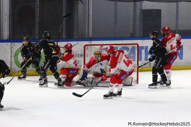 Photo hockey match Rouen - Grenoble  le 03/01/2025