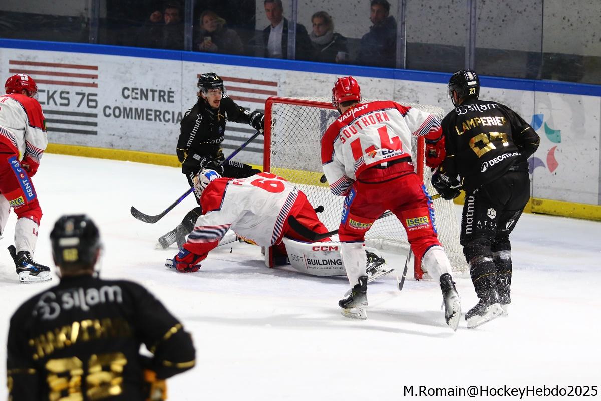 Rouen 3 - 6 Grenoble 