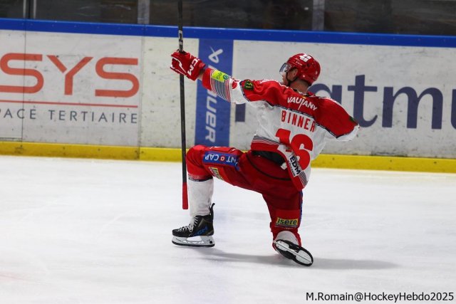 Photo hockey match Rouen - Grenoble  le 03/01/2025