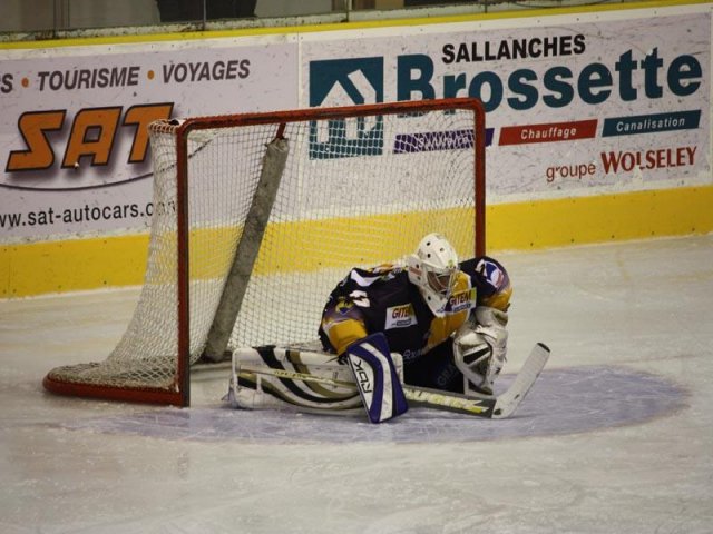 Photo hockey match Chamonix  - Villard-de-Lans le 31/10/2009