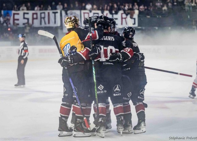Photo hockey match Bordeaux - Nice le 10/01/2025