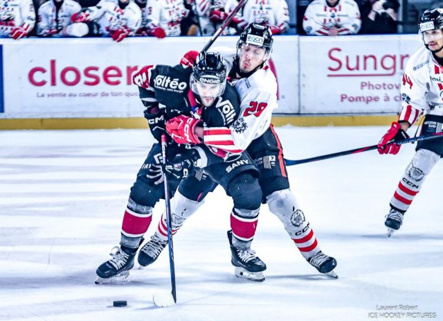 Photo hockey match Bordeaux - Nice le 10/01/2025