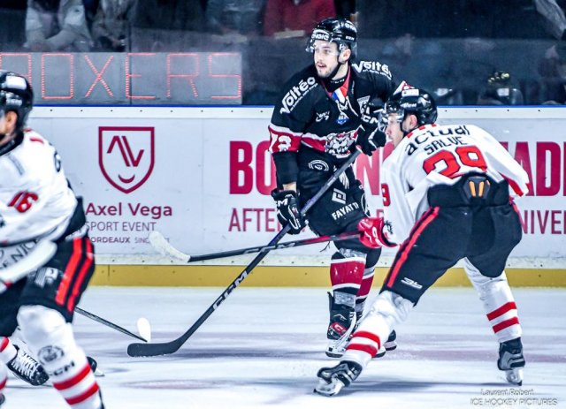 Photo hockey match Bordeaux - Nice le 10/01/2025
