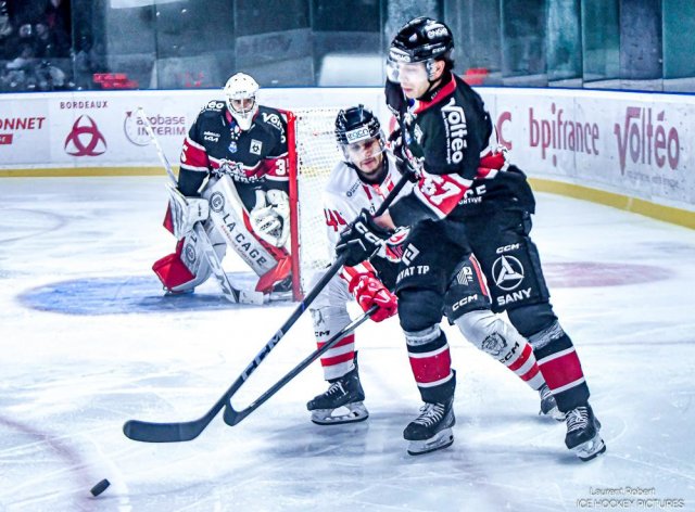 Photo hockey match Bordeaux - Nice le 10/01/2025