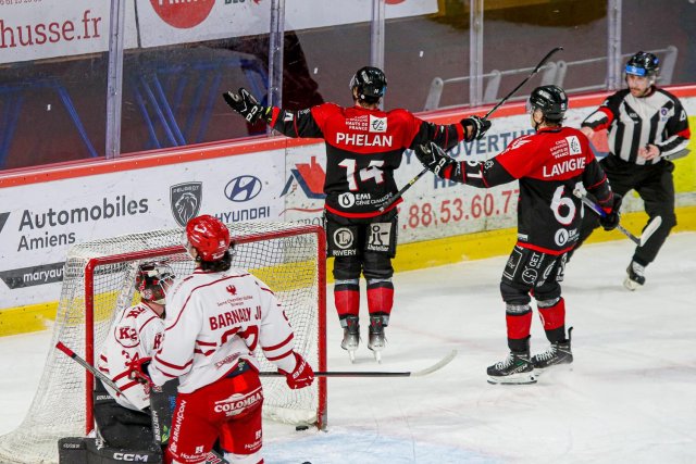 Photo hockey match Amiens  - Briançon  le 10/01/2025