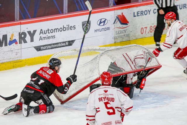 Photo hockey match Amiens  - Briançon  le 10/01/2025