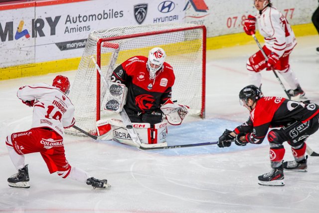 Photo hockey match Amiens  - Briançon  le 10/01/2025