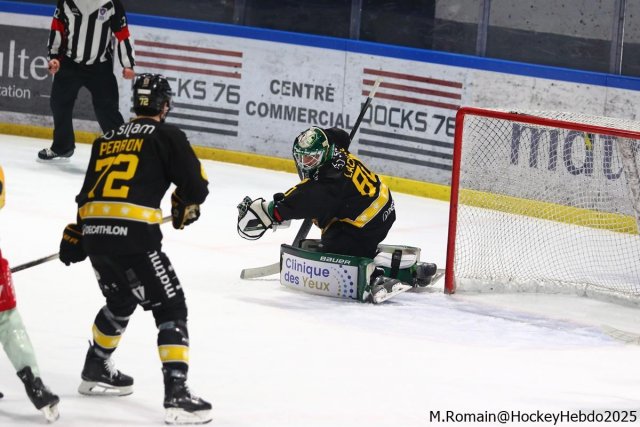 Photo hockey match Rouen - Cergy-Pontoise le 10/01/2025