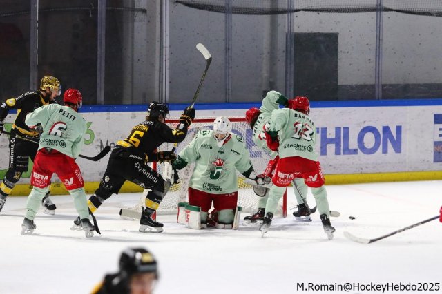 Photo hockey match Rouen - Cergy-Pontoise le 10/01/2025