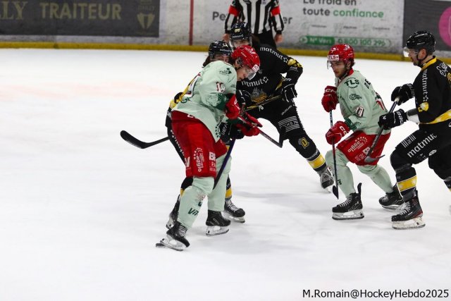 Photo hockey match Rouen - Cergy-Pontoise le 10/01/2025