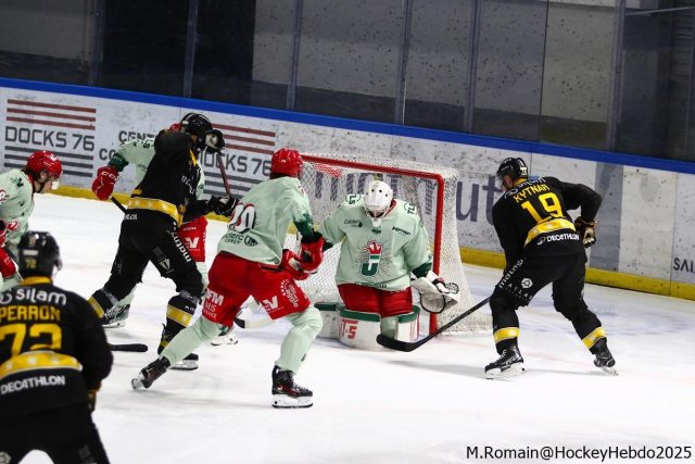 Photo hockey match Rouen - Cergy-Pontoise le 10/01/2025