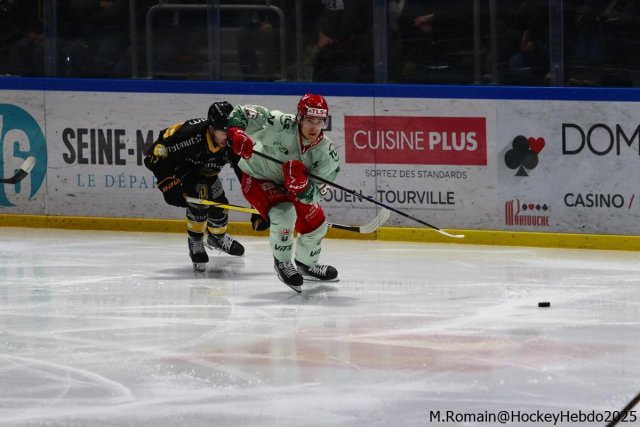 Photo hockey match Rouen - Cergy-Pontoise le 10/01/2025