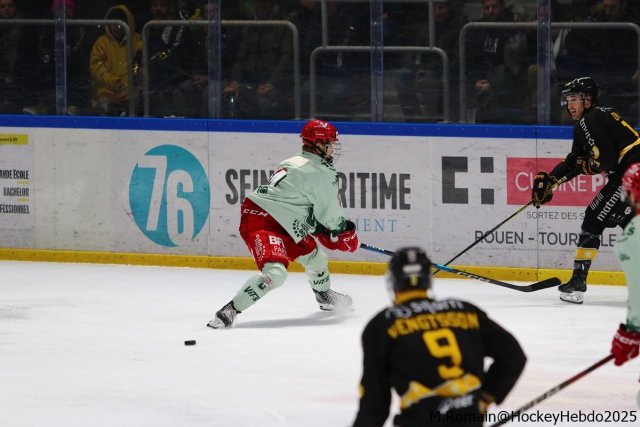 Photo hockey match Rouen - Cergy-Pontoise le 10/01/2025