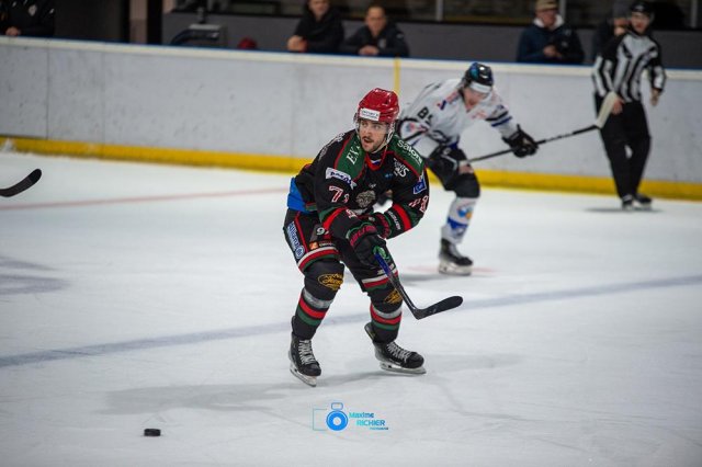Photo hockey match Mont-Blanc - Courchevel-Méribel-Pralognan le 11/01/2025