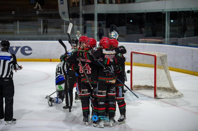 Photo hockey match Mont-Blanc - Courchevel-Méribel-Pralognan le 11/01/2025