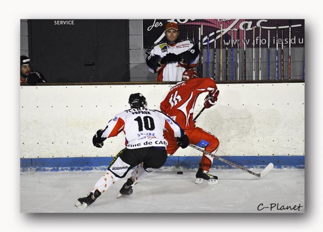 Photo hockey match Valence - Caen  le 31/10/2009