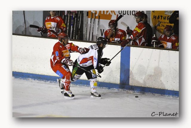 Photo hockey match Valence - Caen  le 31/10/2009