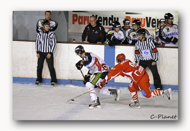 Photo hockey match Valence - Caen  le 31/10/2009