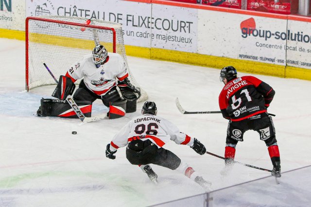 Photo hockey match Amiens  - Chamonix  le 17/01/2025