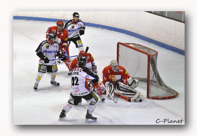 Photo hockey match Valence - Caen  le 31/10/2009