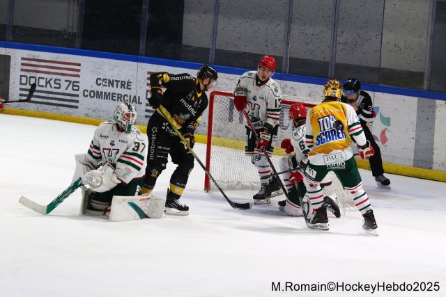 Photo hockey match Rouen - Anglet le 17/01/2025