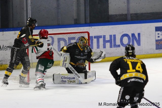 Photo hockey match Rouen - Anglet le 17/01/2025