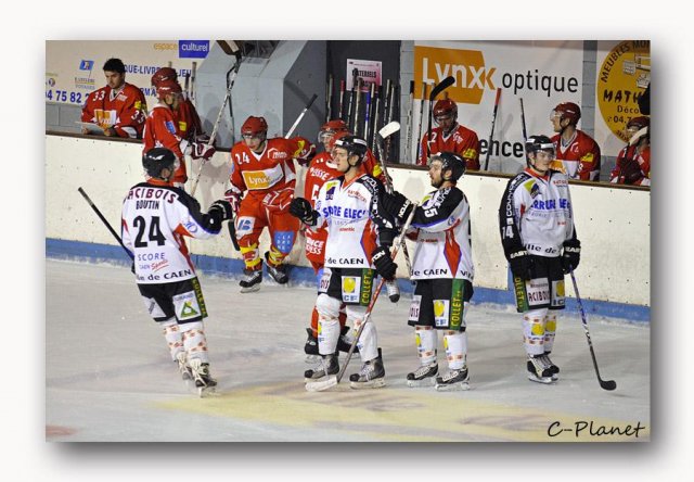 Photo hockey match Valence - Caen  le 31/10/2009