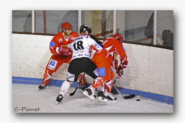 Photo hockey match Valence - Caen  le 31/10/2009