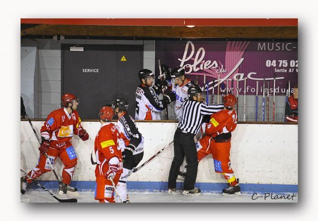Photo hockey match Valence - Caen  le 31/10/2009