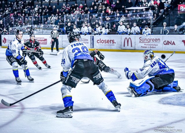 Photo hockey match Bordeaux - Gap  le 17/01/2025