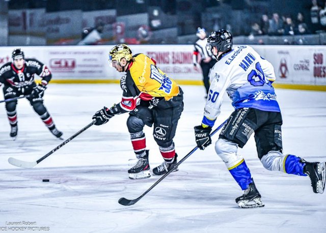 Photo hockey match Bordeaux - Gap  le 17/01/2025