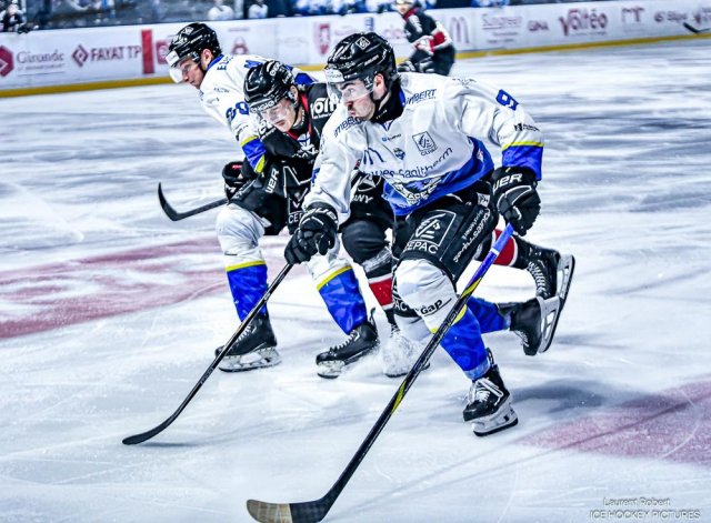 Photo hockey match Bordeaux - Gap  le 17/01/2025