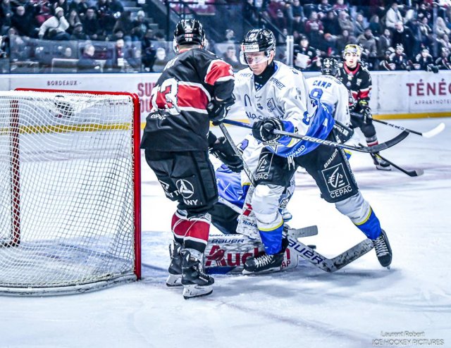 Photo hockey match Bordeaux - Gap  le 17/01/2025