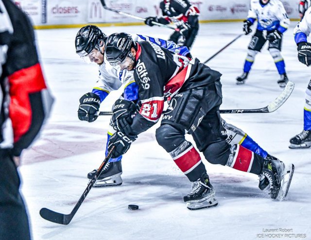 Photo hockey match Bordeaux - Gap  le 17/01/2025