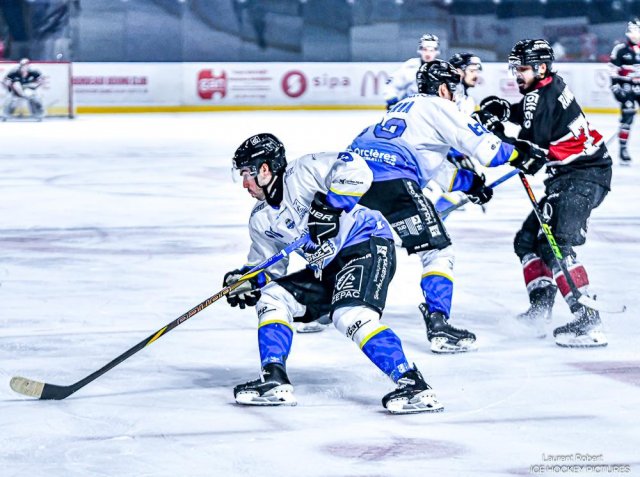 Photo hockey match Bordeaux - Gap  le 17/01/2025