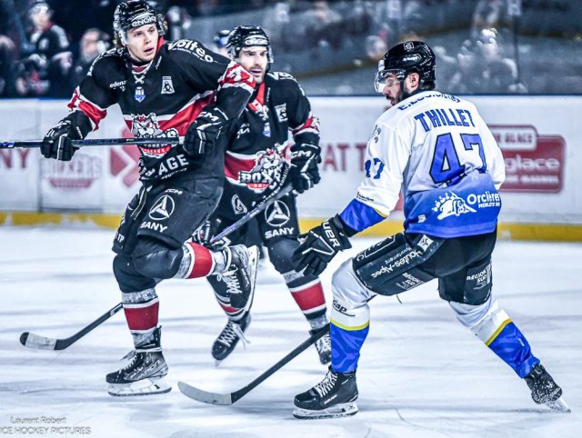 Photo hockey match Bordeaux - Gap  le 17/01/2025