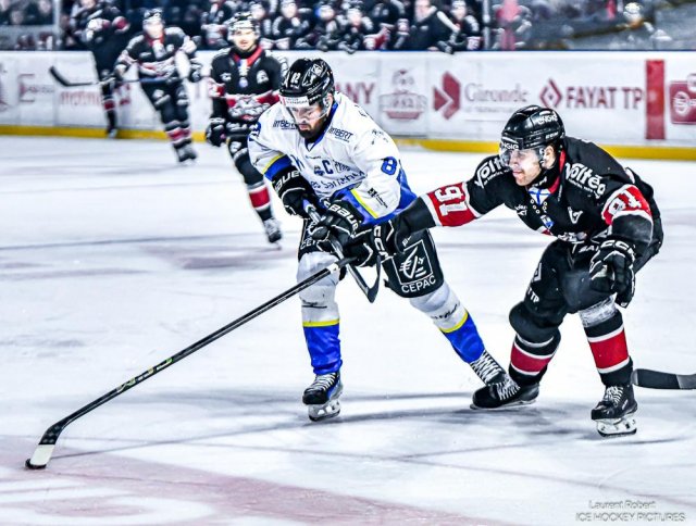 Photo hockey match Bordeaux - Gap  le 17/01/2025