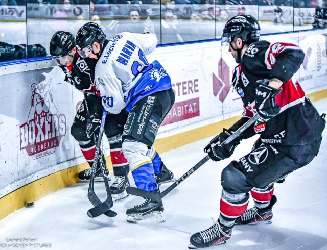 Photo hockey match Bordeaux - Gap  le 17/01/2025