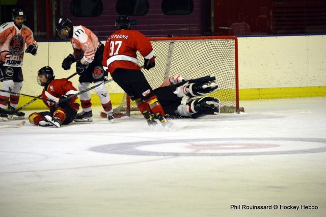 Photo hockey match Besançon - Mulhouse le 18/01/2025