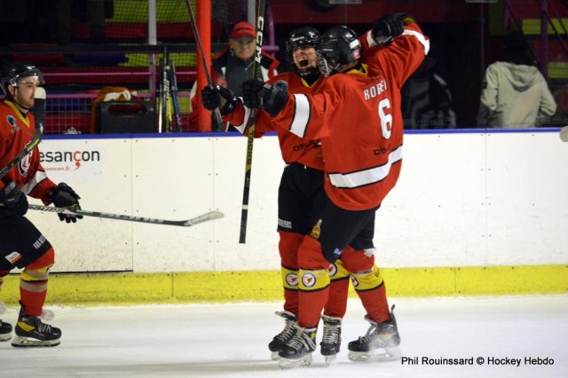 Photo hockey match Besançon - Mulhouse le 18/01/2025