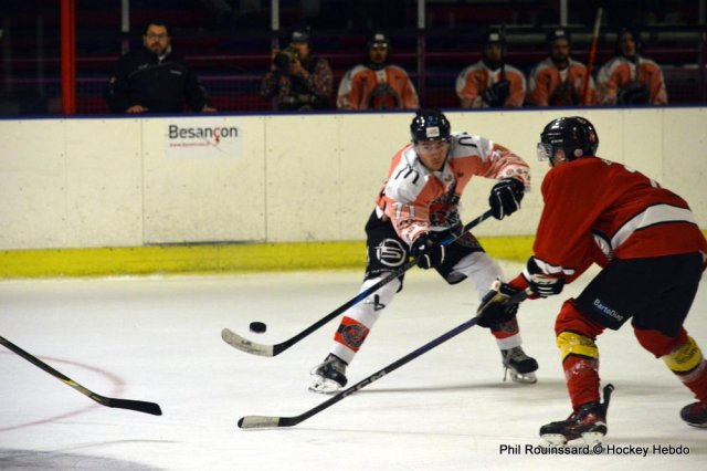 Photo hockey match Besançon - Mulhouse le 18/01/2025