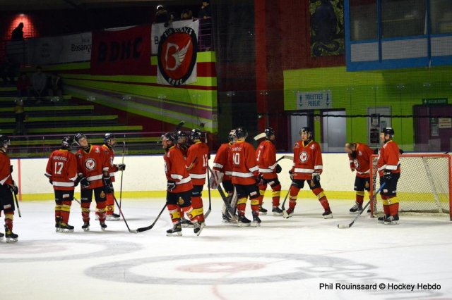 Photo hockey match Besançon - Mulhouse le 18/01/2025