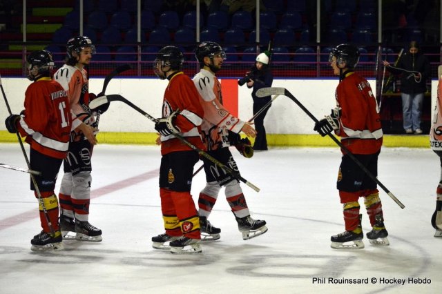 Photo hockey match Besançon - Mulhouse le 18/01/2025