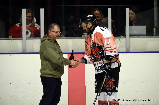 Photo hockey match Besançon - Mulhouse le 18/01/2025