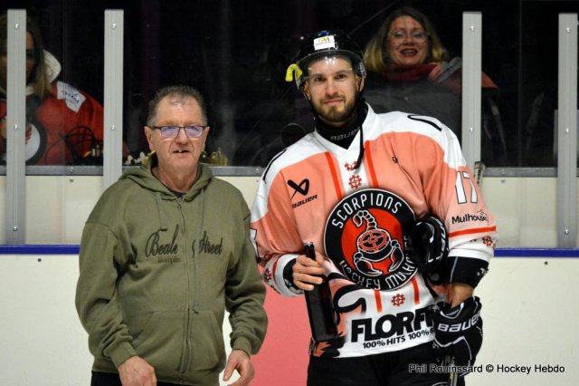 Photo hockey match Besançon - Mulhouse le 18/01/2025