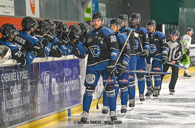 Photo hockey match Nantes - Epinal  le 18/01/2025